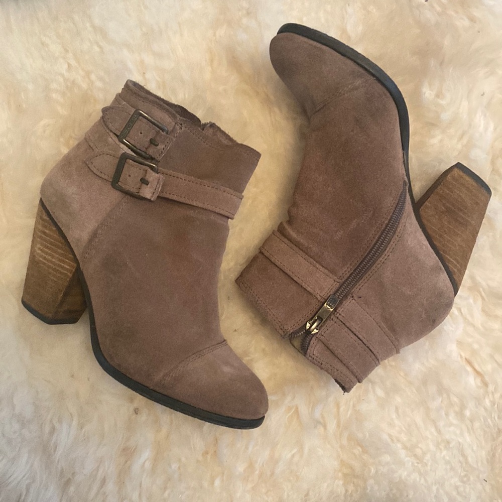 Neutral Taupe Boots